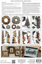 Load image into Gallery viewer, A Cotswold Christmas IOD Transfer 8"x12" Pad (8 Sheets)