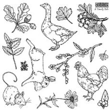 Load image into Gallery viewer, A Timely Tale Decor Stamp™ by IOD (4 6"x6" Sheets)