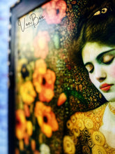 Load image into Gallery viewer, Bathed in Gold - Mint by Michelle Decoupage Paper