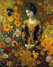 Load image into Gallery viewer, Bathed in Gold - Mint by Michelle Decoupage Paper