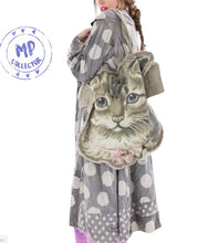 Load image into Gallery viewer, *Charity Item* Magnolia Pearl Bell Goosey Huge Kitty Tote Bag #059-Peace