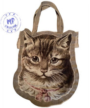 Load image into Gallery viewer, *Charity Item* Magnolia Pearl Bell Goosey Huge Kitty Tote Bag #059-Peace