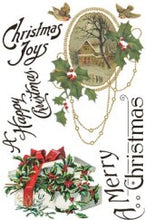Load image into Gallery viewer, Christmas Joy IOD Transfer 8"x12" Pad (8 Sheets)