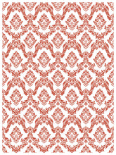 Load image into Gallery viewer, Lattice Rose Decor Paint Inlay™ by IOD (Pad of 8 - 12"x16" sheets) - Iron Orchid Designs