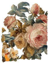 Load image into Gallery viewer, Joie De Roses Decor Transfer™ by IOD (Pad of 8 - 12"x16" sheets) - Iron Orchid Designs