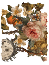 Load image into Gallery viewer, Joie De Roses Decor Transfer™ by IOD (Pad of 8 - 12"x16" sheets) - Iron Orchid Designs