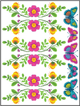 Load image into Gallery viewer, Vida Flora IOD Paint Inlay 12"x16" Pad