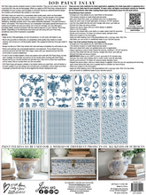 Load image into Gallery viewer, Delft Traditions Azure IOS Paint Inlay 12"16" Pad