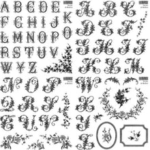Load image into Gallery viewer, Dessins De Broderie Decor Stamp™ by IOD (4 6"x6" Sheets)