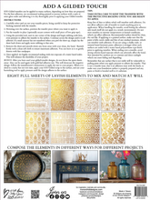 Load image into Gallery viewer, Emporium Gilded Transfer™ by IOD (Pad of 8 - 12"x16" sheets)