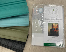 Load image into Gallery viewer, Future Fox - Mint by Michelle Decoupage Paper
