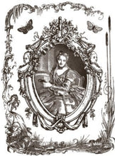 Load image into Gallery viewer, Hameau de la Reine Decor Paint Inlay™ by IOD (Pad of 8 - 12"x16" sheets)