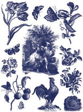 Load image into Gallery viewer, Hameau de la Reine Decor Paint Inlay™ by IOD (Pad of 8 - 12"x16" sheets)