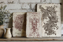 Load image into Gallery viewer, Hameau de la Reine Decor Paint Inlay™ by IOD (Pad of 8 - 12"x16" sheets)