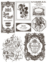 Load image into Gallery viewer, Floriography Decor Paint Inlay™ by IOD (Pad of 8 - 12"x16" sheets)