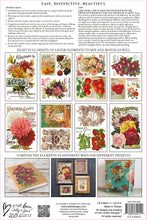 Load image into Gallery viewer, Seed Catalogue IOD Transfer 8"x12" Pad (8 Sheets)