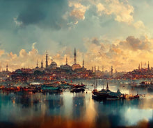 Load image into Gallery viewer, Istanbul - Mint by Michelle Decoupage Paper