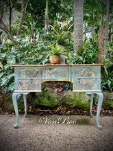 Load image into Gallery viewer, Foil Birds - Mint by Michelle Decoupage Paper