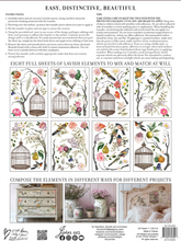 Load image into Gallery viewer, Menagerie IOD Transfer 12"x16" Pad (8 Sheets)