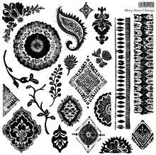 Load image into Gallery viewer, Mercy House Chitenge 12x12 IOD Stamp