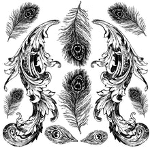Load image into Gallery viewer, Pavo 12x12 IOD Stamp