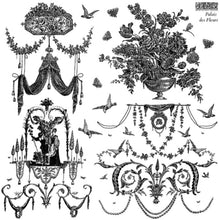 Load image into Gallery viewer, Palais Des Fleurs Decor Stamp™ by IOD (12"x12") - Iron Orchid Designs