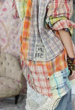 Load image into Gallery viewer, Magnolia Pearl Patchwork Prairie Shirt Top 1542 Ocsun