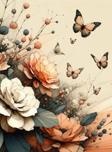 Load image into Gallery viewer, Peach Oasis - Mint by Michelle Decoupage Paper