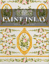 Load image into Gallery viewer, Petite Fleur Pink Inlay by IOD (Pad of Four 12"x16" Sheets)