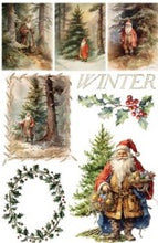 Load image into Gallery viewer, Santa's Hollow IOD Transfer 8"x12" Pad (8 Sheets)