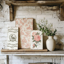 Load image into Gallery viewer, Spring Melody Decor Paint Inlay™ by IOD (Pad of 8 - 12"x16" sheets)