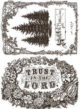 Load image into Gallery viewer, Twelfth Night Decor Paint Inlay™ by IOD (Pad of 8 - 12"x16" sheets)