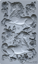 Load image into Gallery viewer, Unicorns 6X10 IOD Mould