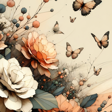 Load image into Gallery viewer, Peach Oasis - Mint by Michelle Decoupage Paper