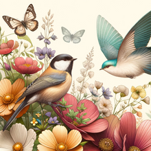 Load image into Gallery viewer, The Friendly Garden - Mint by Michelle Decoupage Paper
