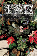 Load image into Gallery viewer, Winter Botanist IOD Transfer 8"x12" Pad (8 Sheets)