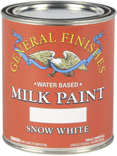 Load image into Gallery viewer, General Finishes Water Based Milk Paint - Snow White