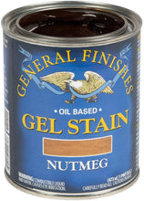 Load image into Gallery viewer, General Finishes Oil Based Gel Stain - Nutmeg