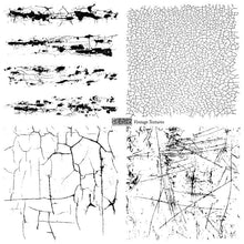 Load image into Gallery viewer, Vintage Textures 12x12 IOD Stamp