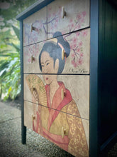 Load image into Gallery viewer, Geisha - Mint by Michelle Decoupage Paper