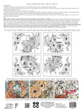 Load image into Gallery viewer, Wintersong Wreath Paintable IOD Transfer 12"x16" Pad (4 Sheets)