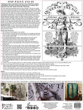 Load image into Gallery viewer, Queen of the Nile IOD Paint Inlay 12"x16" Pad