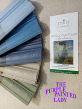 Load image into Gallery viewer, Lady with a Parasol- Mint by Michelle Decoupage Paper