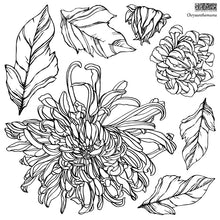 Load image into Gallery viewer, Chrysanthemum 12x12 IOD Stamp