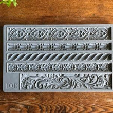 Load image into Gallery viewer, Iron Orchid Designs Trimmings 2 Decor Moulds (6x10)