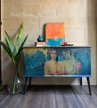 Load image into Gallery viewer, Tahitian Women - Mint by Michelle Decoupage Paper