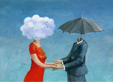 Load image into Gallery viewer, Umbrella - Mint by Michelle Decoupage Paper