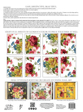 Load image into Gallery viewer, Wall Flower IOD Transfer 12"x16" Pad (8 Sheets)