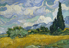 Load image into Gallery viewer, Wheatfields & Cypresses - Mint by Michelle Decoupage Paper