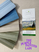 Load image into Gallery viewer, Wheatfields & Cypresses - Mint by Michelle Decoupage Paper